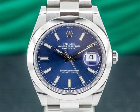 rolex datejust 41 ref. 126300|rolex oyster perpetual datejust blue.